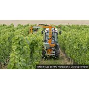 Effeuilleuse avec capot ouvrable pour nettoyage facile