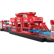 Machine à briquettes automatique PRS-402 - Capacité 300 m² de pavés en 8 heures - Production de briquettes, bordures et blocs creux_4