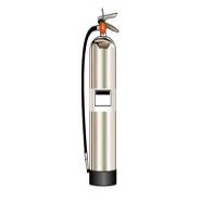 JQ01-0901F - Extincteur coloré de voiture Jinqiang - Capacité 9L - Extincteur à eau avec base en plastique noire_4