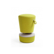 Tabouret haut flexible et contemporain - siège généreusement rembourré - MICKEY_4