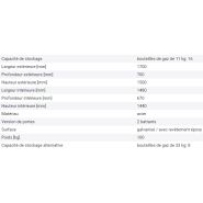 259069W - Armoire pour bouteilles de gaz LB 8 - Extérieur, acier galvanisé, stockage sécurisé_4