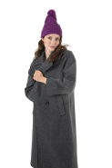 Bonnet avec pompon - Réf: KP959 - Polylana certifié Impact Aware, style chic et décontracté_4