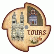 Magnet personnalisé moulin à vent - MDF, folio magnétique et carton - Diamètre 76 mm - Fabriqué en France_4