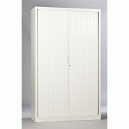 Armoire métallique avec perçage pour fixation de tablettes