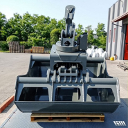 Benne preneuse industrielle de reprise MBB-H - usage intensif - capacité 900 à 3000 litres SAE - marque MINELLI_4