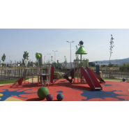 Structure multi-activités métallique Etnik Victoria - LD1EK0140 - Ludoparc - 2 tours - pour enfants de 2 à 8 ans_4