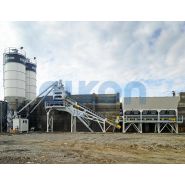 Centrale à béton économique et modulable pour un usage polyvalent