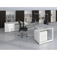 Table bureau de direction avec ou sans retour - Réf 5ème ELEMENT01 - LAS, dimensions modulables et nombreux rangements_4