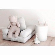 Fauteuil futon convertible Mini Cube - Couleur naturel - Matelas de 60x135 cm - 7 coloris disponibles_4