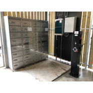 Station de gonflage, réparation et lavage vélo pour espaces publics, abrités ou sécurisés - CYKLEO CYKIFIX 3_4