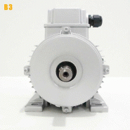 Moteur électrique Triphasé 230/400v 2.2 Kw 1500 Tr/min - Mh3100l4b3 Alu Bride B3 - Bobinage Cuivre_4