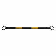 Barre extensible 1.2 à 2.15 m - Noir / Jaune_4