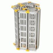 Rampe pour handicapé en aluminium - largeur 910mm - pente de 5% - surface antidérapante_4