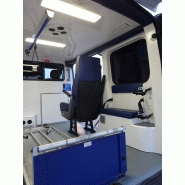 Ambulance type A1 Renault Trafic 2012 avec contrôle technique à jour