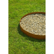 Nature bordures de jardin 3 pcs 91,4x10,2 cm acier corten 447507_4