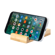 Bloc-notes support mobile en bambou avec 200 feuilles en papier kraft recyclé - Couleur naturelle_4