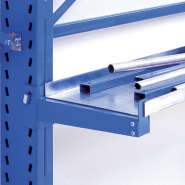 Rayonnage cantilever conçu pour le stockage manuel de produits longs de 3000 à 6000 mm - PROFILBAR_4