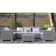 Clôture composite ajourée originale avec bandeau imprimé Aveiro - Résistante aux UV, entretien minimal, sur-mesure_4