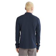 Polo LS piqué slim pour homme - 100% coton biologique - Timberland - Réf: TB0A5UD_4