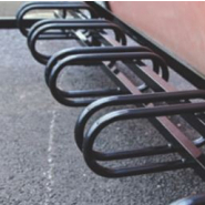 Abri-vélos Demi-Lune - robuste et élégant pour le rangement des deux-roues, avec bardages latéraux et range-vélos intégré_4