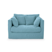 Fauteuil XL Nomad 130 cm - Home Spirit - Confortable et déhoussable avec coussins en plumes_4