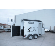 Van 1 place 1/2 avec sortie avant - Cheval Liberté Gold Touring One - suspension Pullman 2 et plancher alu_4