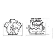 Grasso 35hp - compresseur frigorifique à pistons - gea - 101 (m³/h)_4