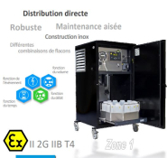Préleveur automatique d'échantillons liquides - poste fixe ATEX BASIC Ex1 solid - zone dangereuse - ORI_4