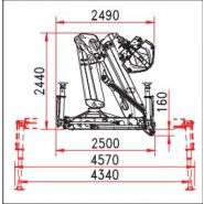W 110 S2 grue auxiliaire - Bob Spa - capacité de levage 110 kNm avec extension hydraulique de 7,86 m_4