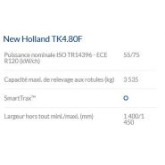 Tk4.80f tracteur agricole - New Holland - 75 ch - chenilles SmartTrax™ et Steering-O-Matic™ Plus_4