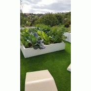 Jardinière carrée en résine Ultra® - sur mesure, résistante et personnalisable pour intérieur et extérieur_4