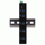 EXSYS EX-11234HMS HUB 4 ports USB 3.2 Gen 1 Din-Rail Kit et mur VIA VL811+ Chipset_4