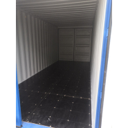 Container maritime 20 pieds Double Door - Premier Voyage - Acier Corten et contreplaqué marine_4