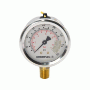 G2510L, Manomètre, 63 mm Face, Raccordement Vertical, Bain de glycérine, 11 bar pression maximale_4