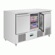 Comptoir à salade froid ventilé Série U 3 portes UA090 Polar_4