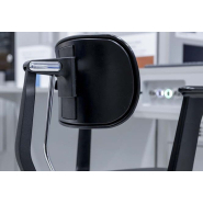 Fauteuil de bureau ergonomique ERGOKI - pour positions assis, assis-debout et debout - dossier réglable et assise flexible_4