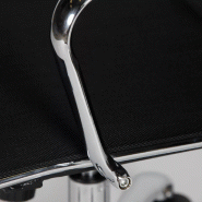 Fauteuil de Direction basculant - accoudoirs en aluminium poli - So Foggia - Avec_4