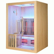 SAUNA COMBI BOREAL® ELÉGANCE 2 - 150X125 INFRAROUGE + VAPEUR_4