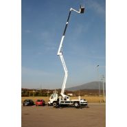 Nacelle élévatrice avec panier rotatif pour travaux en hauteur