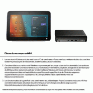 Kit de base Poly Studio G9 Plus pour Mini-PC IP HP Microsoft Teams avec TC10_4