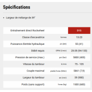 Mélangeur MXR-D15 55hp - Pour pelles de 13 à 20t - Adapté aux grands chantiers_4
