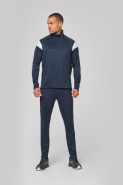 Sweat d'entraînement unisexe 1/4 zip - PROACT Réf: PA387 - Polyester interlock mat_4