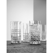 4 Grands verres longdrink Highland - Cristal de haute qualité - Motifs différents - Nachtmann_4