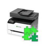 Sécurité avancée et connectivité de l'imprimante Lexmark CX330 Series