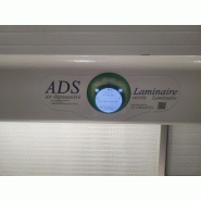 Hotte à flux laminaire OPTIGEL avec compteur horaire 20000h