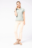 Polo piqué Bio manches courtes femme - Réf: K210 - Kariban - 100% coton biologique_4