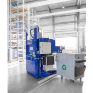Presse à balles industrielle pour recyclage efficace et rapide