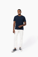 T-shirt slub écoresponsable homme - Col rond, manches courtes, 160 g - Réf: KNS303 - Kariban_4