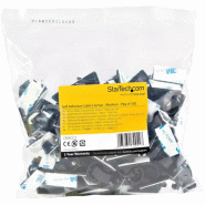 StarTech 100 Pinces Attache Cbles Adhésives Noir_4