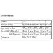 Hd-w801 - détecteur de métaux avancé pour aliments sucrose - Haida - 175 kg - norme HACCP GMP_4